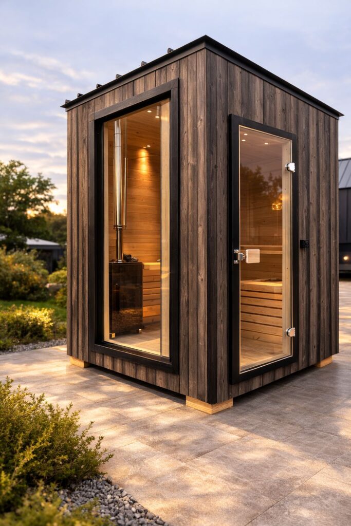 Gartensauna Pure von Tiny House Design 