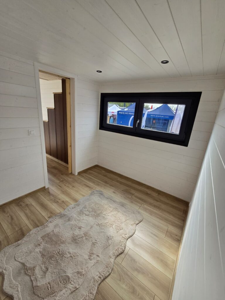 Schlafzimmer im Mobiles Haus Mia, Version B
