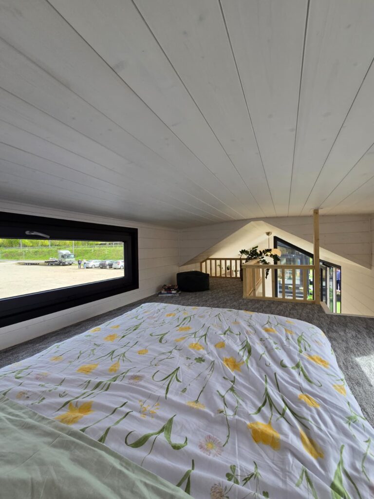 Schlafzimmer im mobile Haus „Mia“, Version B