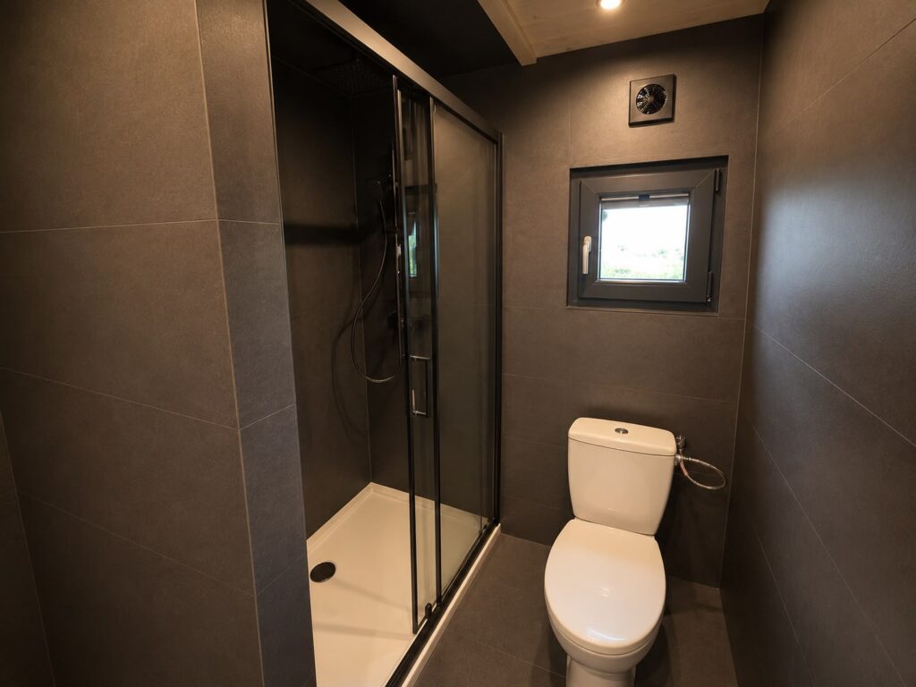 Das Badezimmer im Modulhaus „Modular 2“
