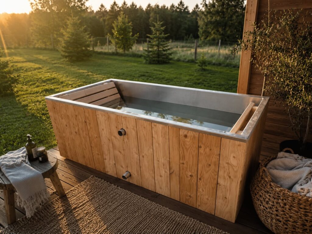 Gartenbadewanne von Tiny House Design