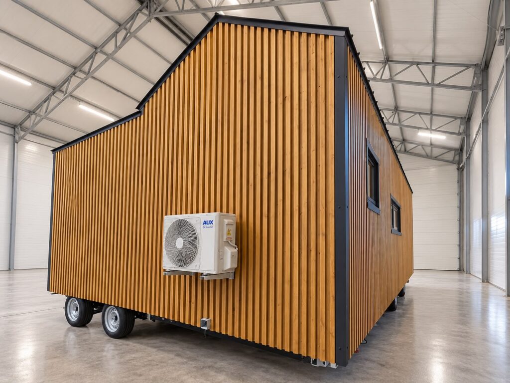 Das mobile Duo House mit Rädern
