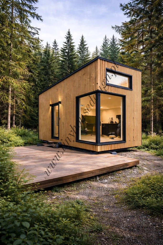 Mobiles Haus Oleńka in Variante B von TIny House Design