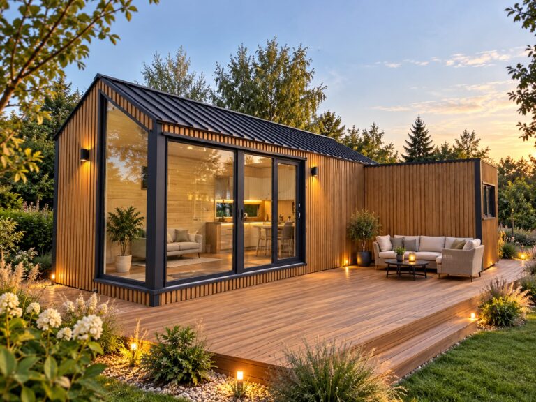 Das mobile Duo House mit Terrasse